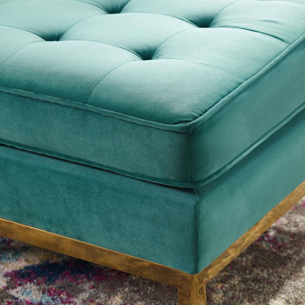Velvet Ottoman E847