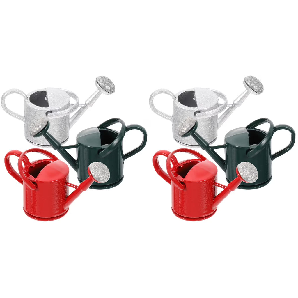 6 Pcs Tin Watering Can L665