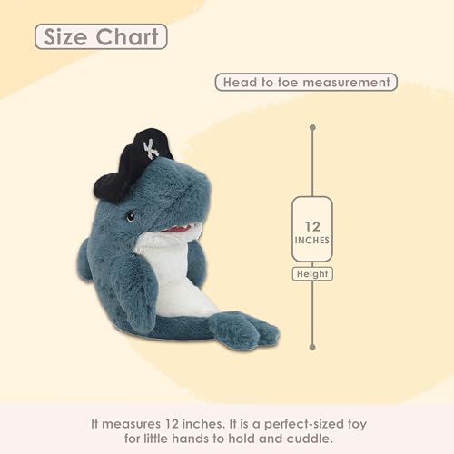 16” Soft Cuddly Shark Plush Toy X383257