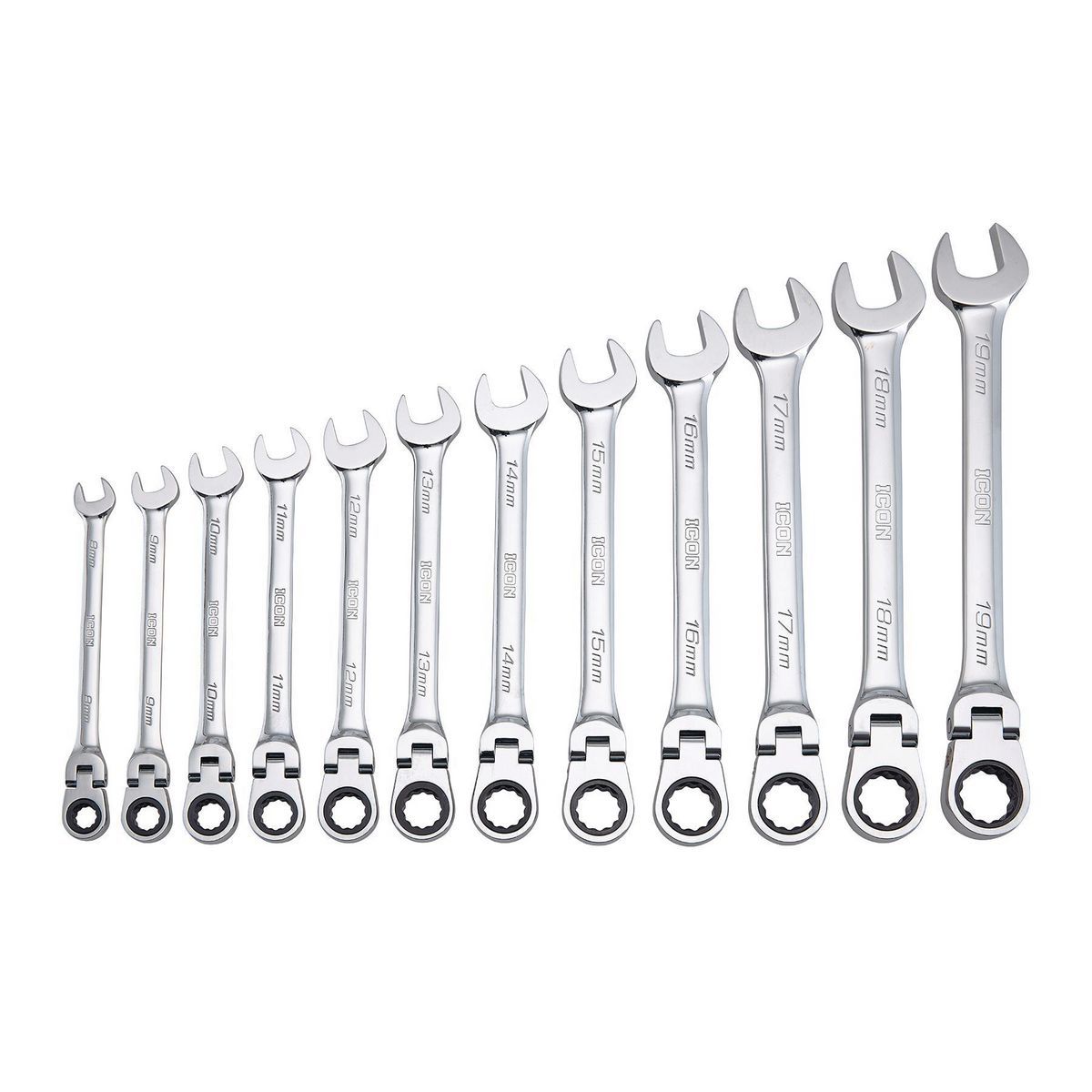 12-Piece Metric Ratcheting Combination Wrench I971176