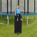 Trampoline Ladder with Slide & Rock Wall Climber M559331