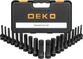 20 Piece Cr-Mo Steel Impact Hex Bit Set with Storage Case D422057