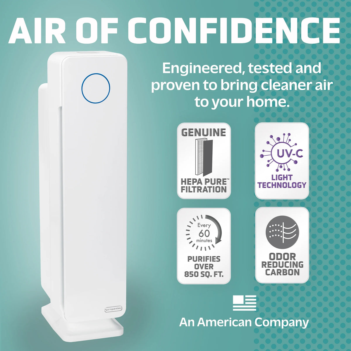 Tower Air Purifier with HEPA Filter E363
