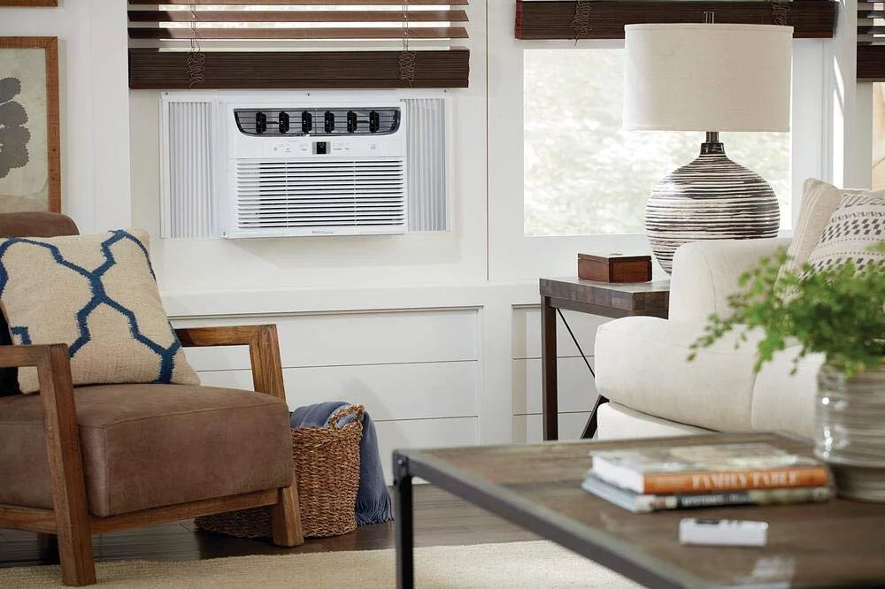 White 15,000 BTU WiFi Window-Mounted Room AC A265308