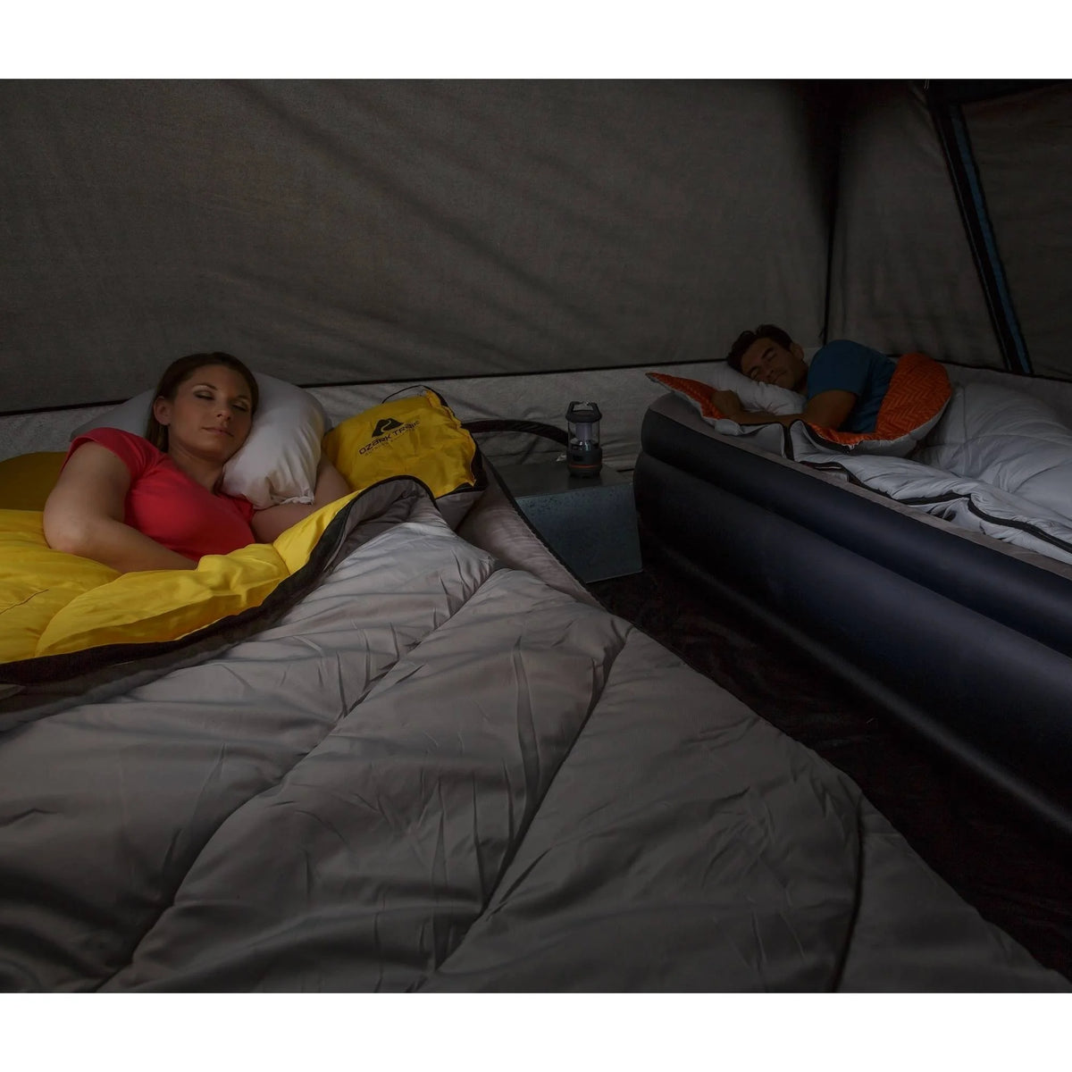 14'x10' 10-Person Dark Rest Instant Cabin Tent O1541
