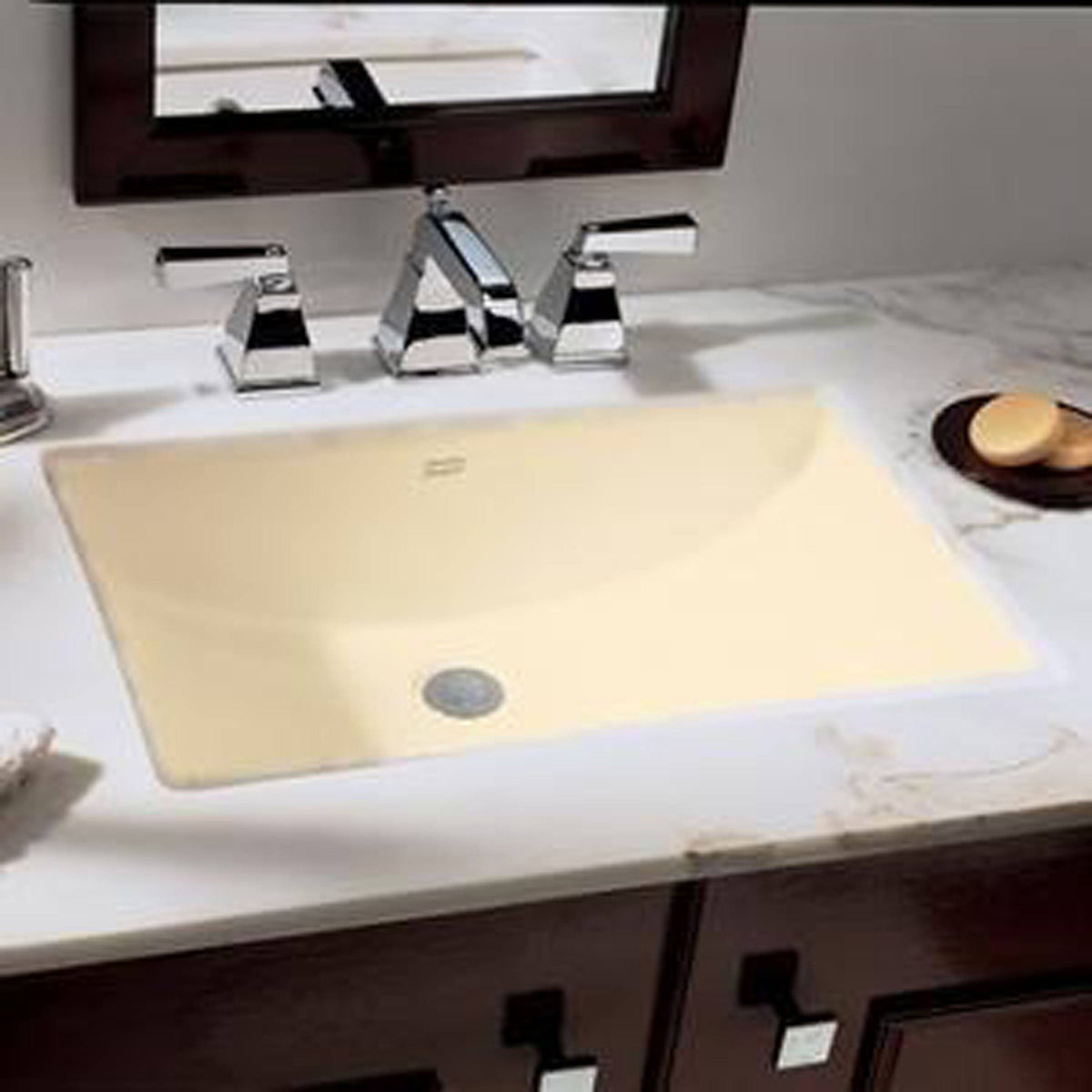Undermount Bathroom Sink in Linen M464660