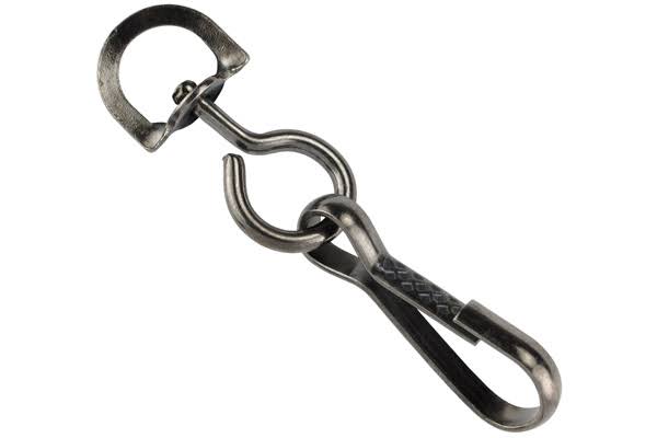 1/8x22 Oxide Swivel Hook (1000/Pkg) T768