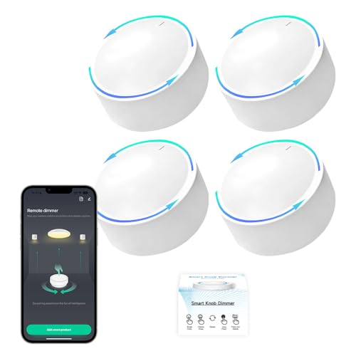ZigBee Smart Knob Switch Wireless Rotatable Dimmer Switch Y1674