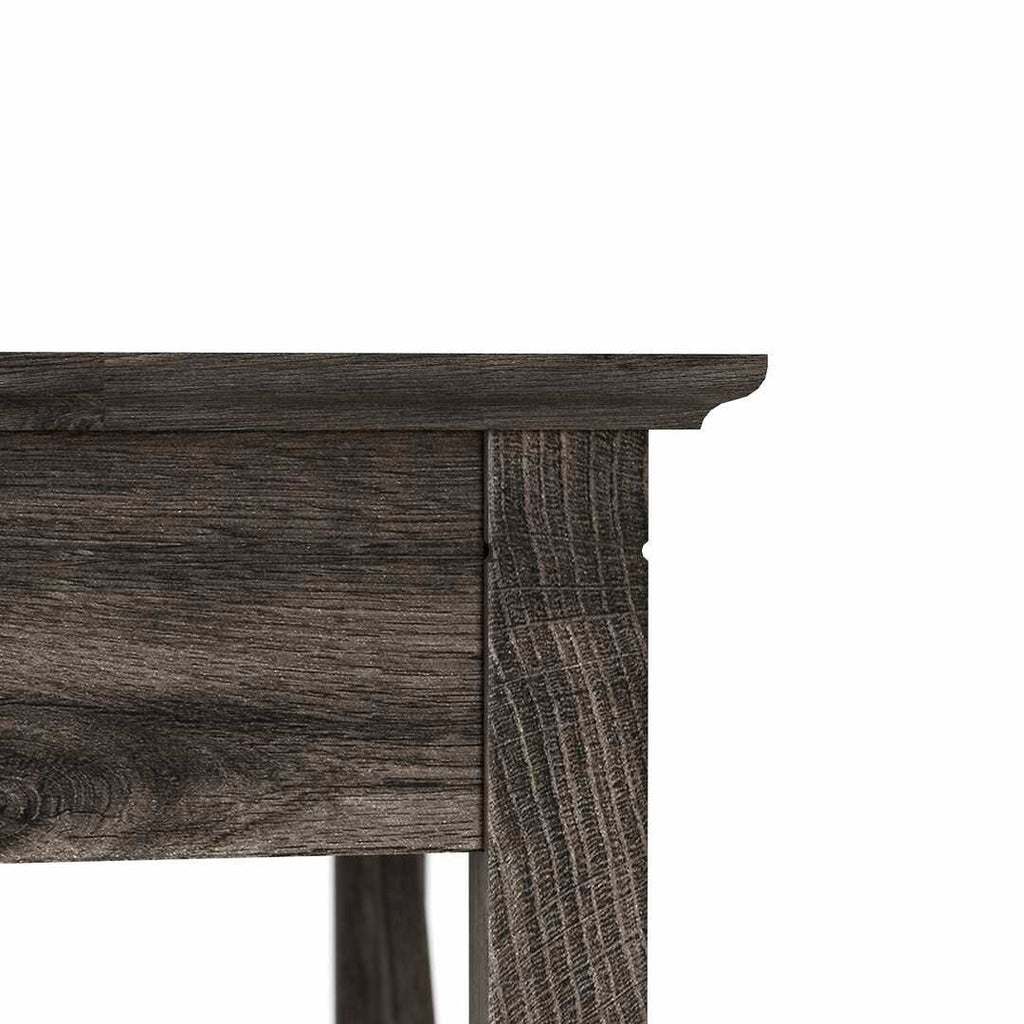 60W L Shaped Desk, Cape Cod Gray D609