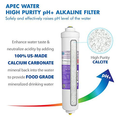 10 in. Alkaline pH+ Calcium Carbonate Inline Filter Kit with 3/8 in. Quick Connect A5409