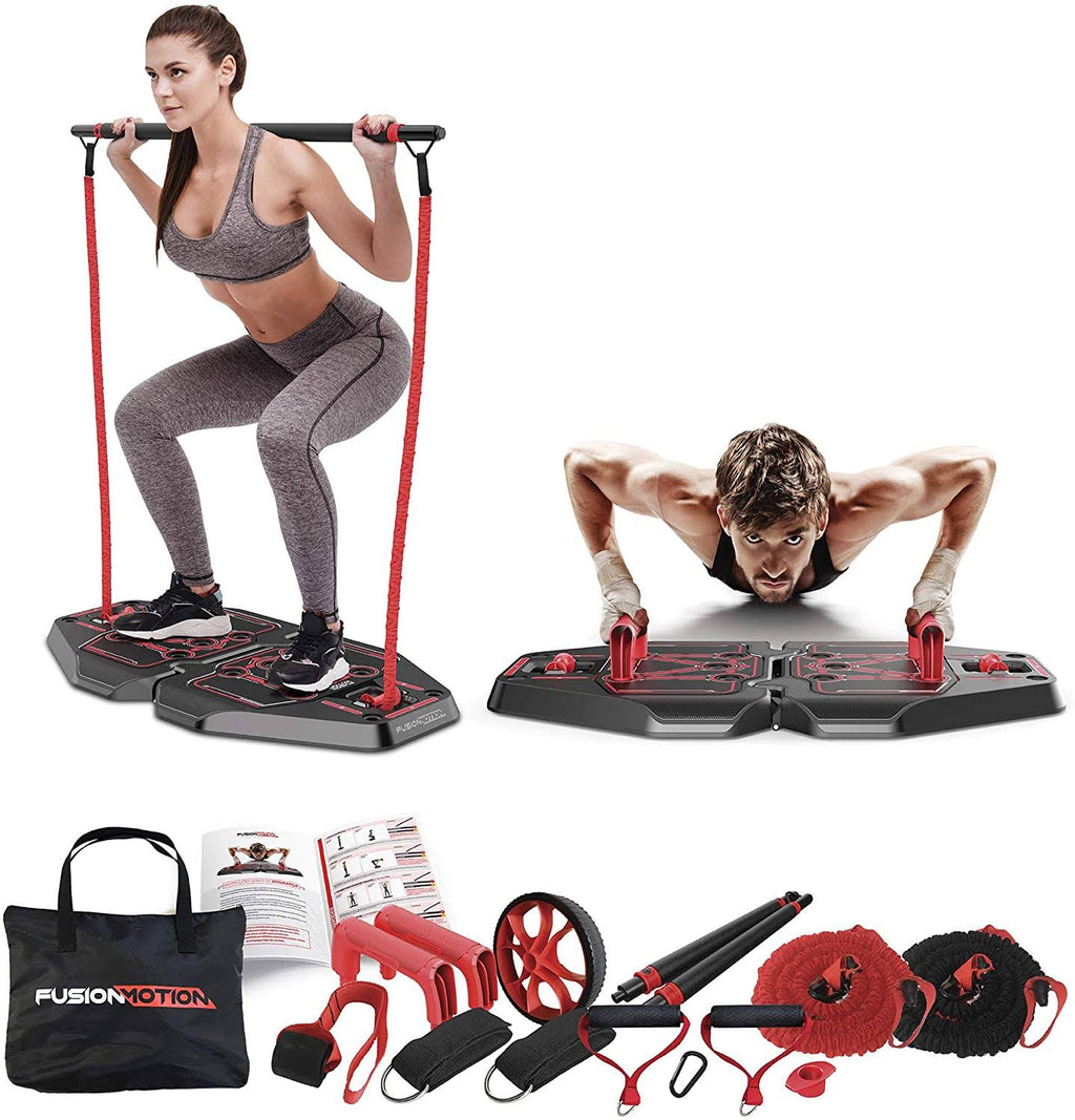 Portable Gym with 8 Accessories F3654