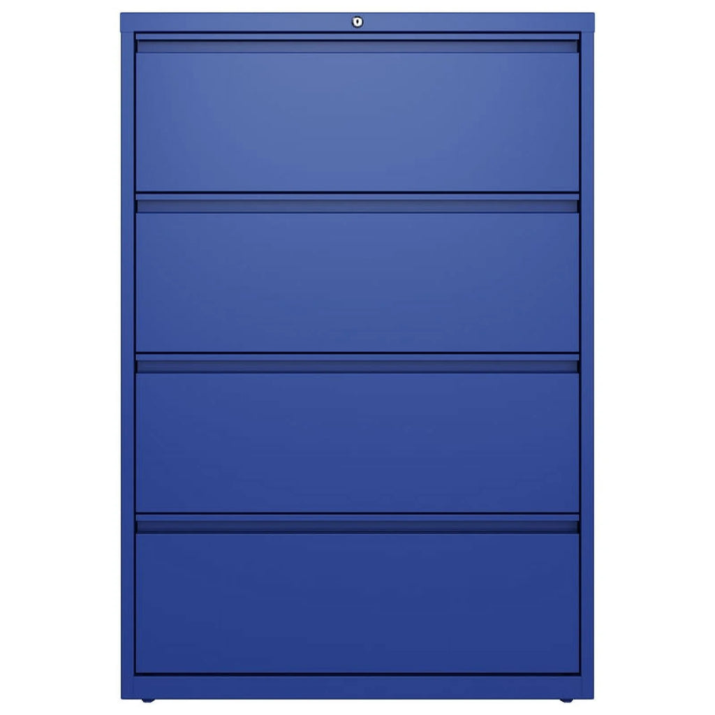 36" Metal Lateral File Cabinet with 4 Drawers R3162
