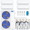 42,000 BTU 4 Zone Ductless Air Conditioner and Heat Pump G8604