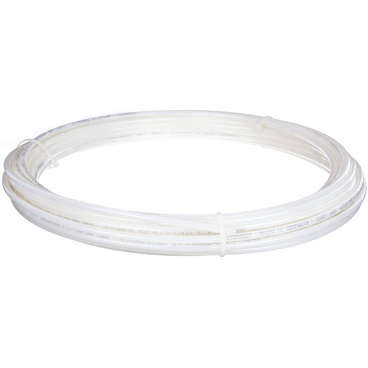 1/2x22 Od Nylon Natural Tubing, 50 ft H6988
