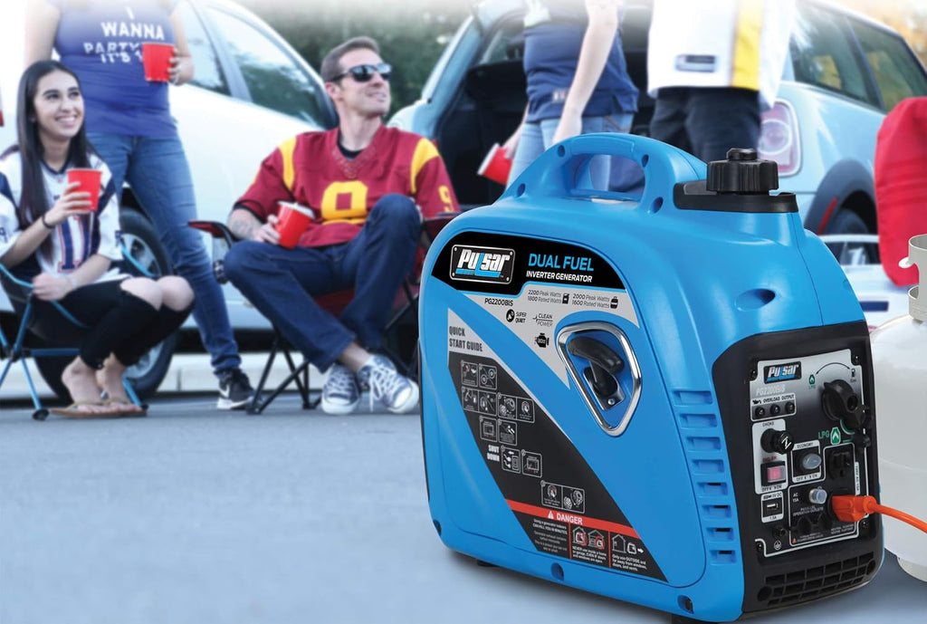 2,200W Portable Dual Fuel Quiet Inverter Generator P86886