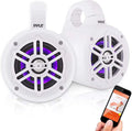 4 Inch 300 Watt Bluetooth Marine Tower Speaker System, Pair A814938