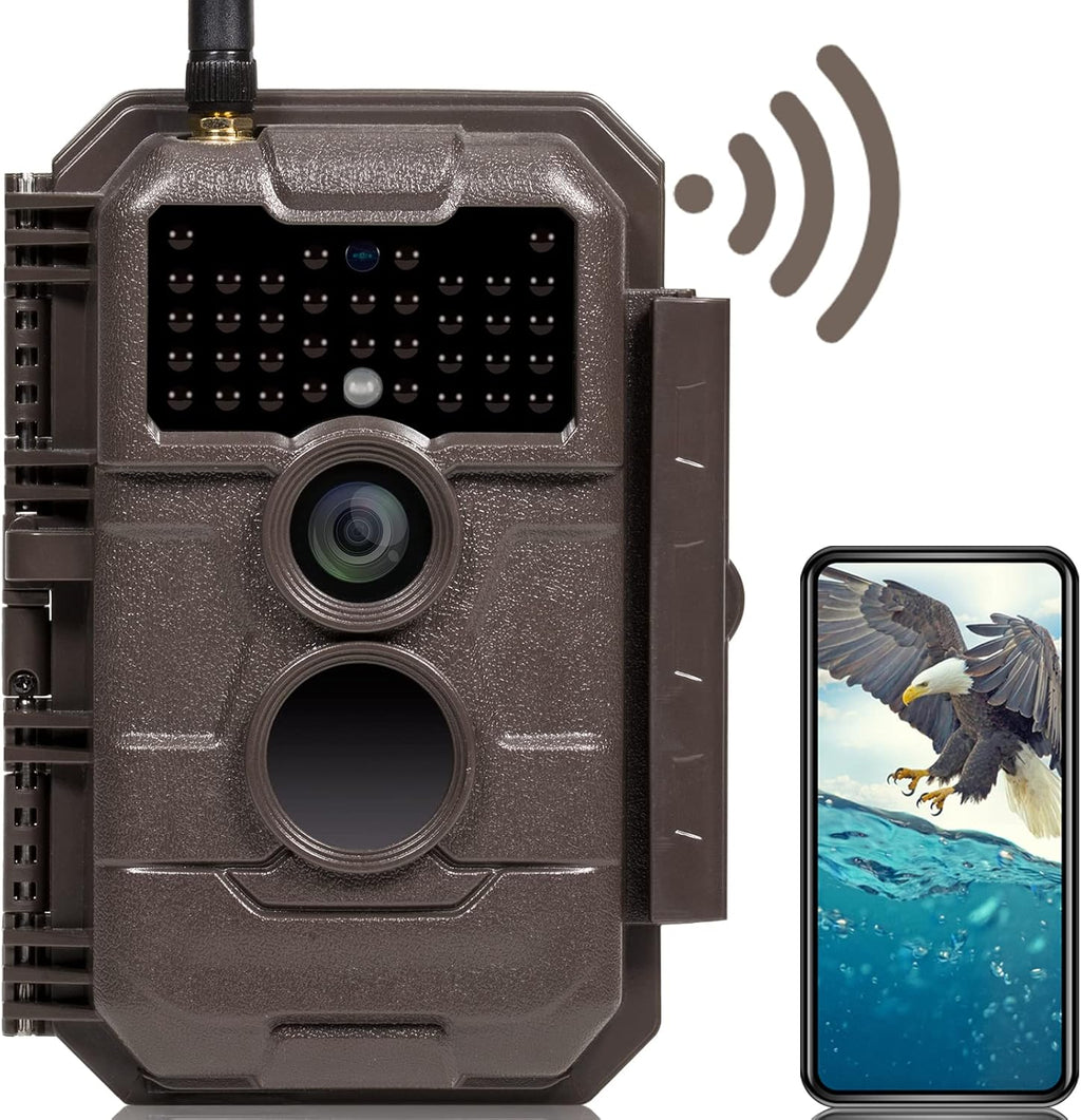 Camo Trail Camera with No Glow Night Vision Motion Activated Waterproof C32520