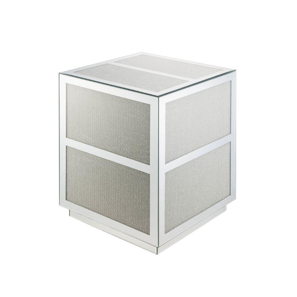 Mirrored Coffee Table + 2 End Tables V78018