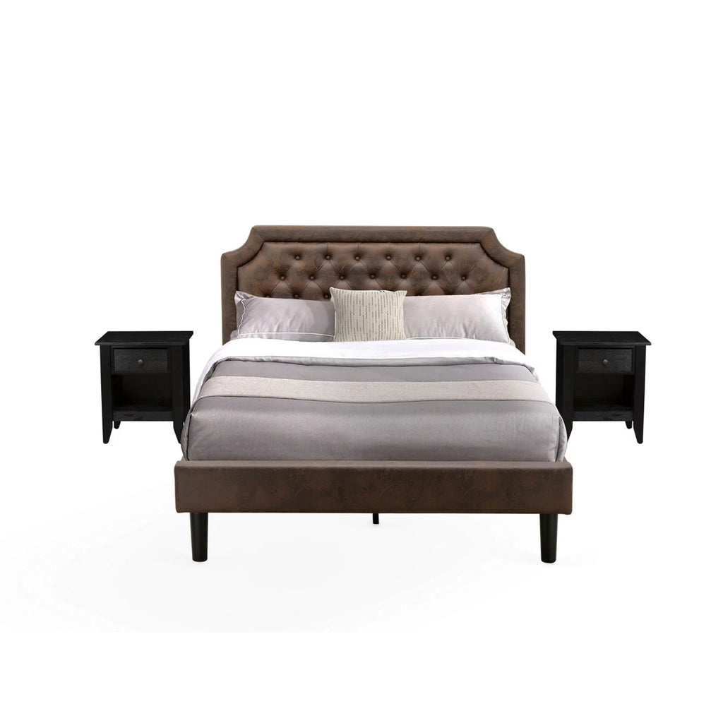 3-Piece Wood Queen Bedroom Set U47503