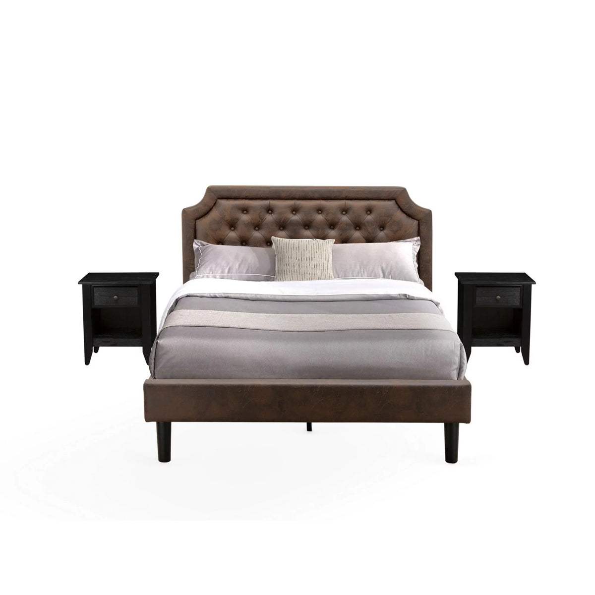 3-Piece Wood Queen Bedroom Set U47503