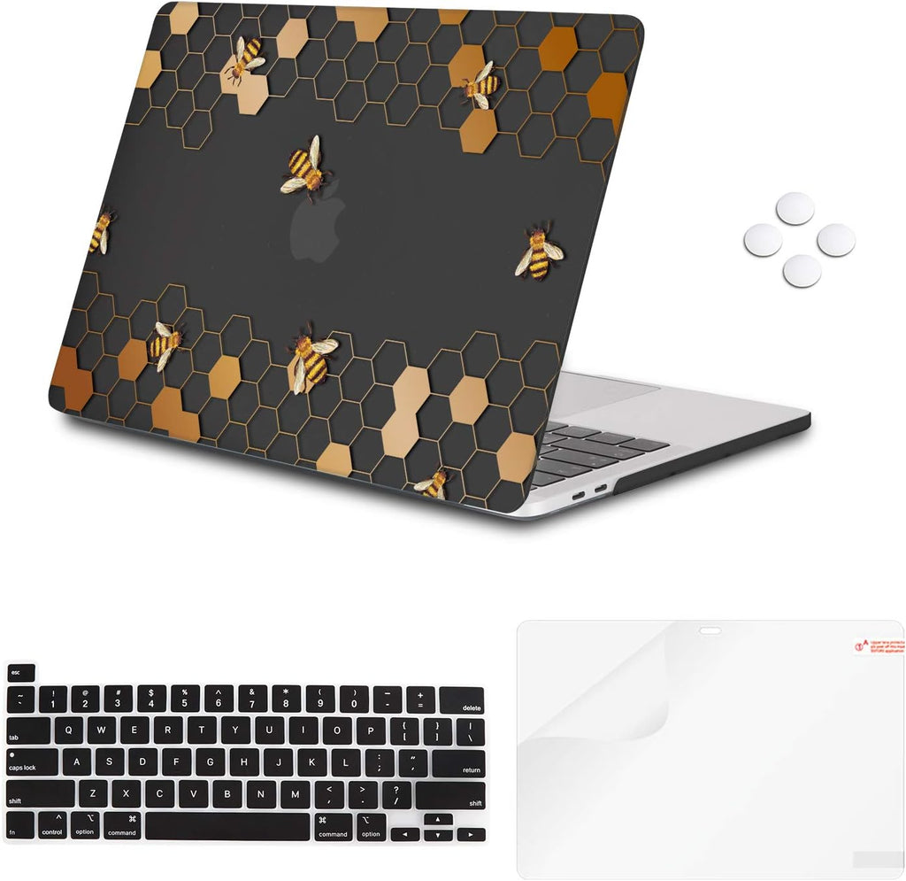 Slim Protective Cover for MacBook Pro 16 Inch 2019 Release A2141 - Nordic Marble L523