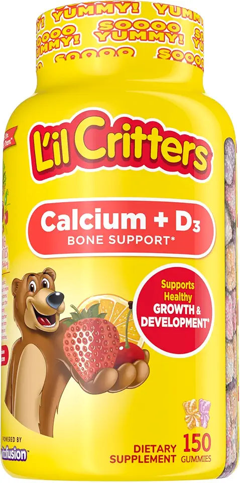 Kids Probiotic & Calcium Gummy Supplements I4935