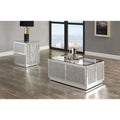 Mirrored Coffee Table + 2 End Tables V78018