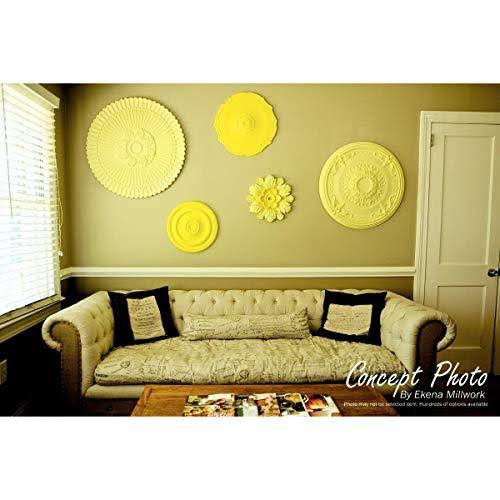 Rust Hand-Painted Ceiling Medallion A163