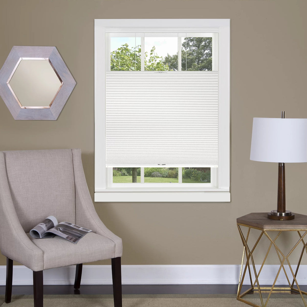 Cordless Honeycomb Cellular Shade K384