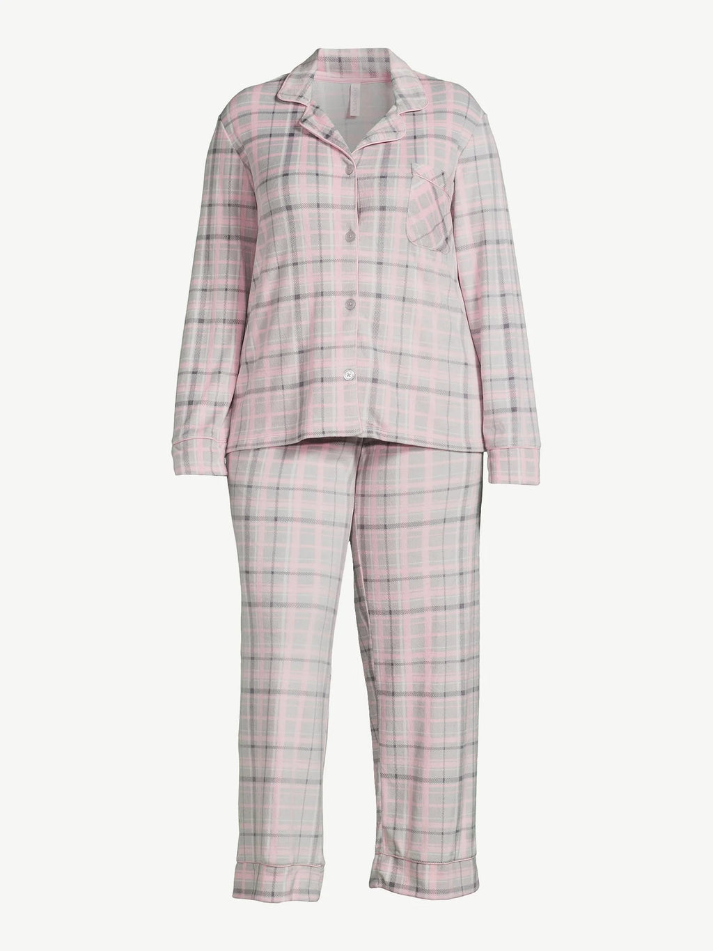 Women's 2-Piece Velour Pajama Set V612973