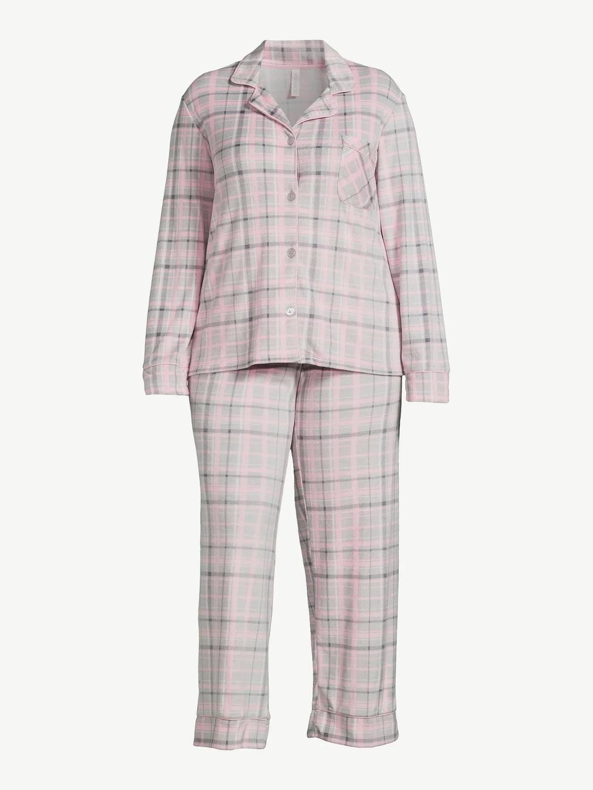 Women's 2-Piece Velour Pajama Set V612973