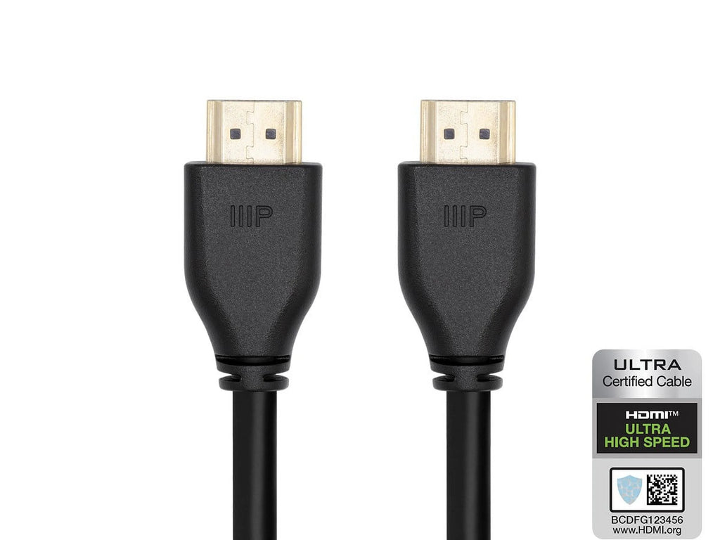 8K HDMI 2.1 Cable 10 Feet Black F9377