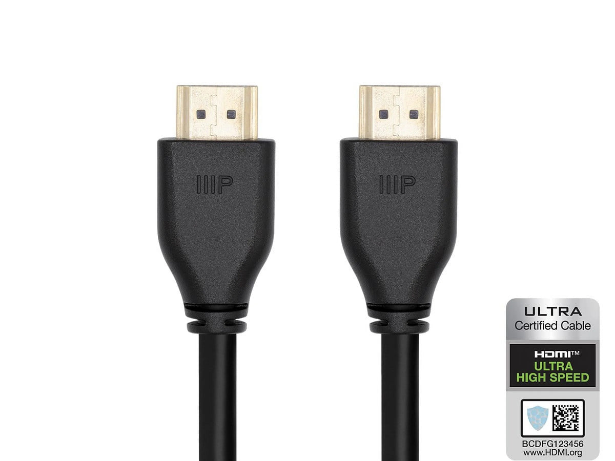 8K HDMI 2.1 Cable 10 Feet Black F9377