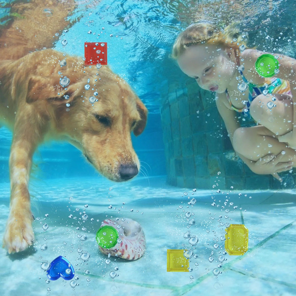 Colorful Diving Pool Sink Ring Toy Z7522