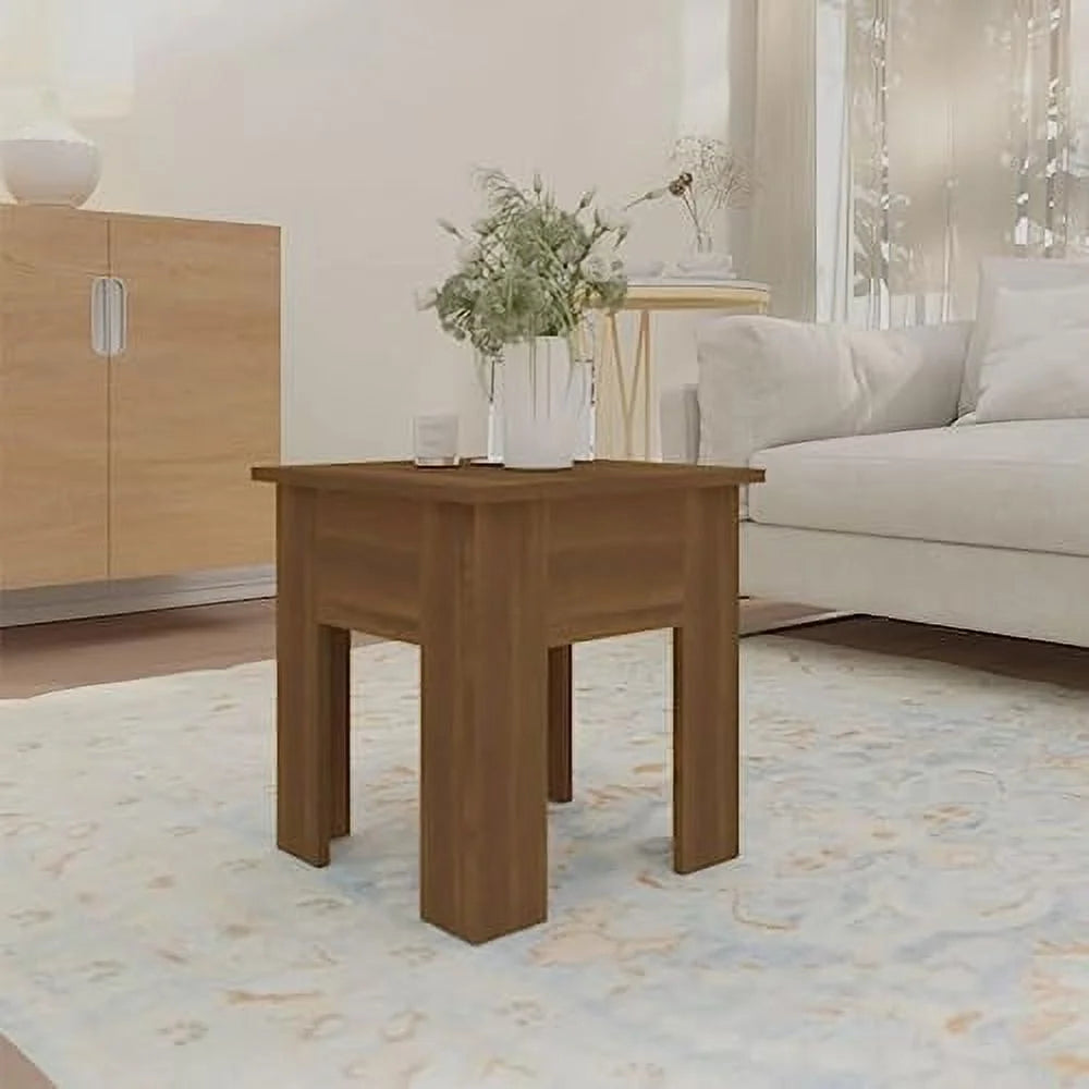 Sonoma Oak Engineered Wood Table 15.7"x15.7"x16.5" P131930