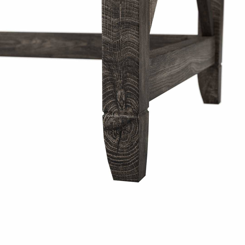60W L Shaped Desk, Cape Cod Gray D609