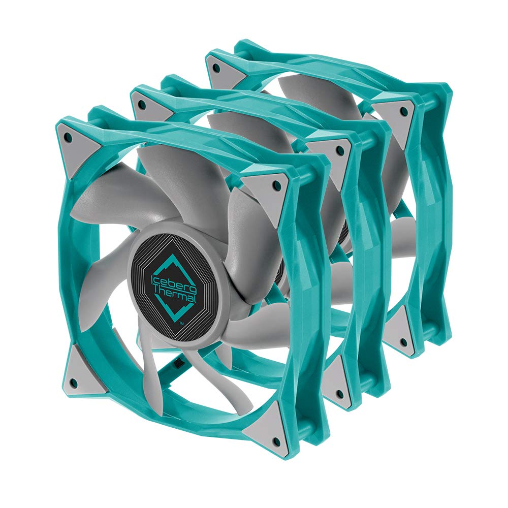 Black 120mm PWM Case Fan (3-Pack) F71439