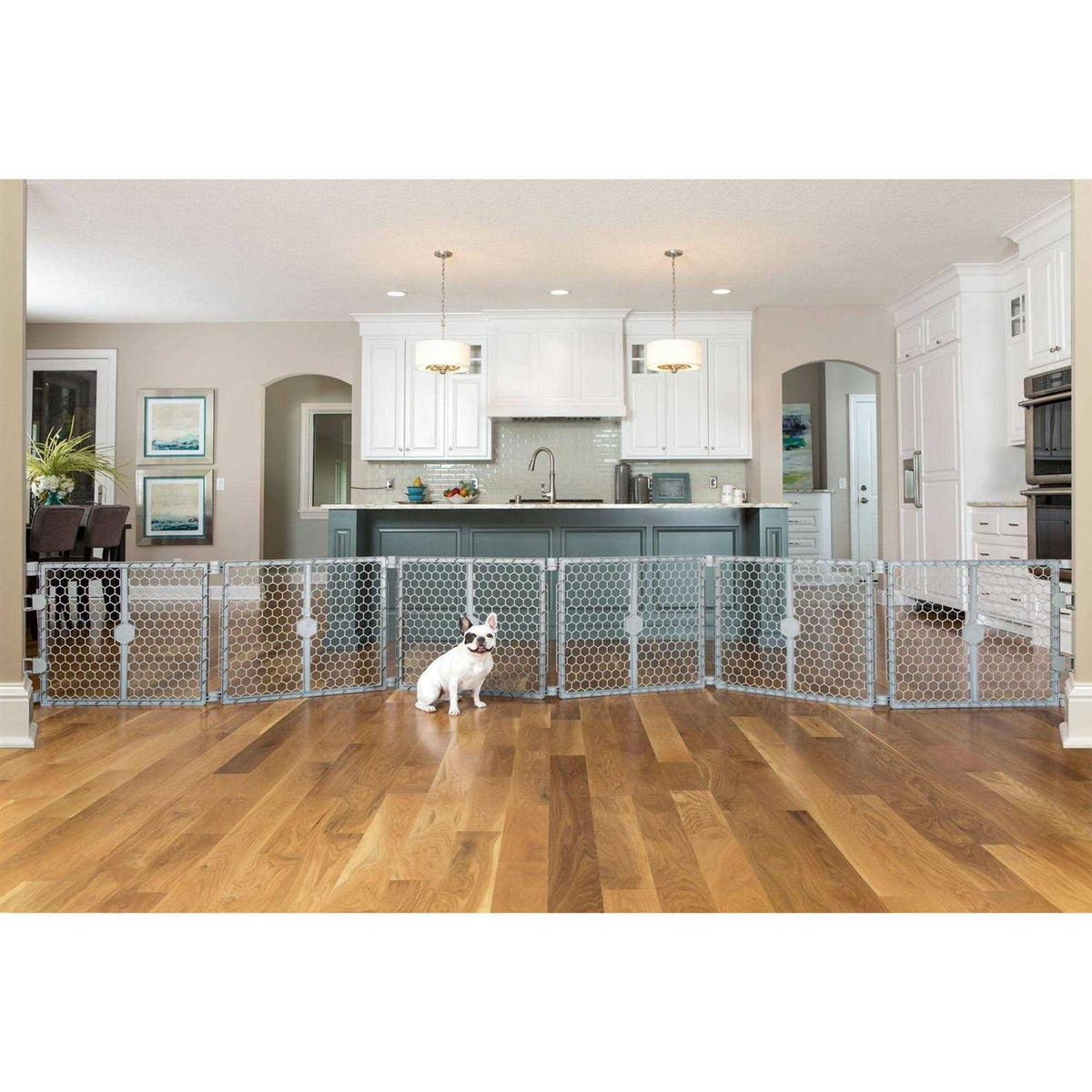 2-in-1 Plastic Gate and Pet Pen P935843