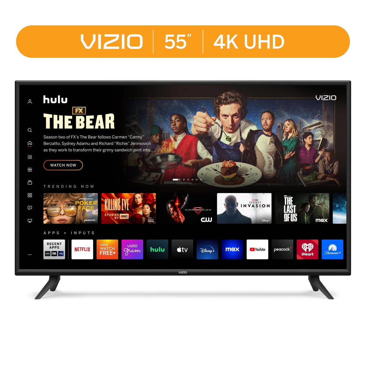 55 Class 4K UHD LED Smart TV K76498