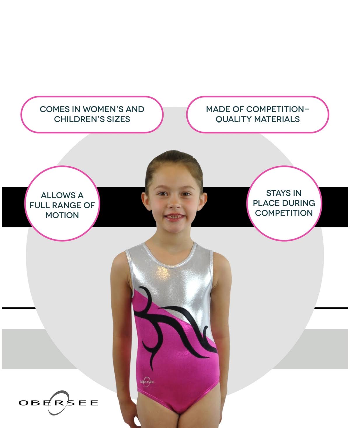 Green Kids Gymnastics Leotard H9051