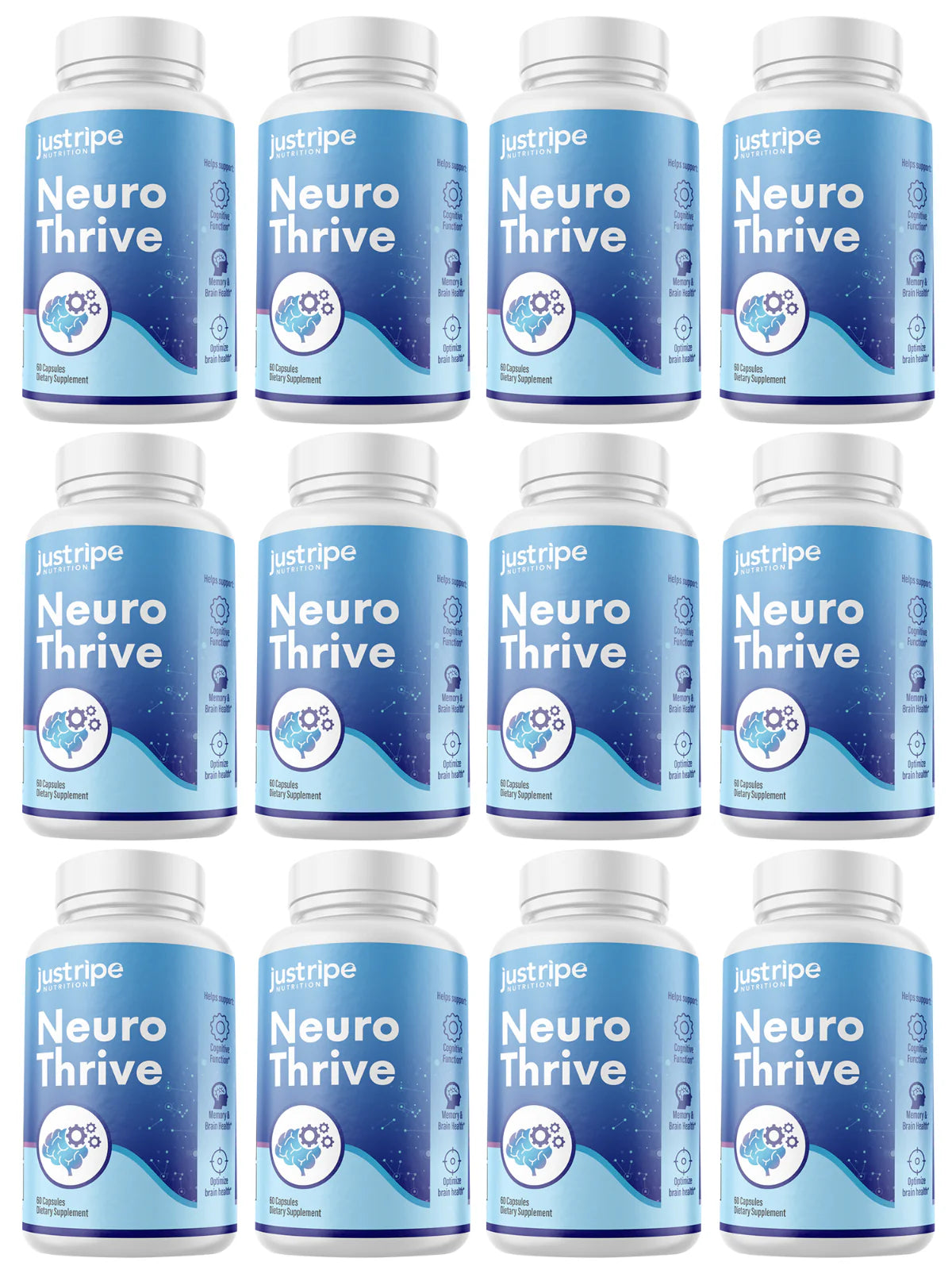 60 Caps Brain Health Cognitive Function P4617