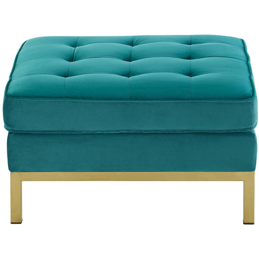 Velvet Ottoman E847
