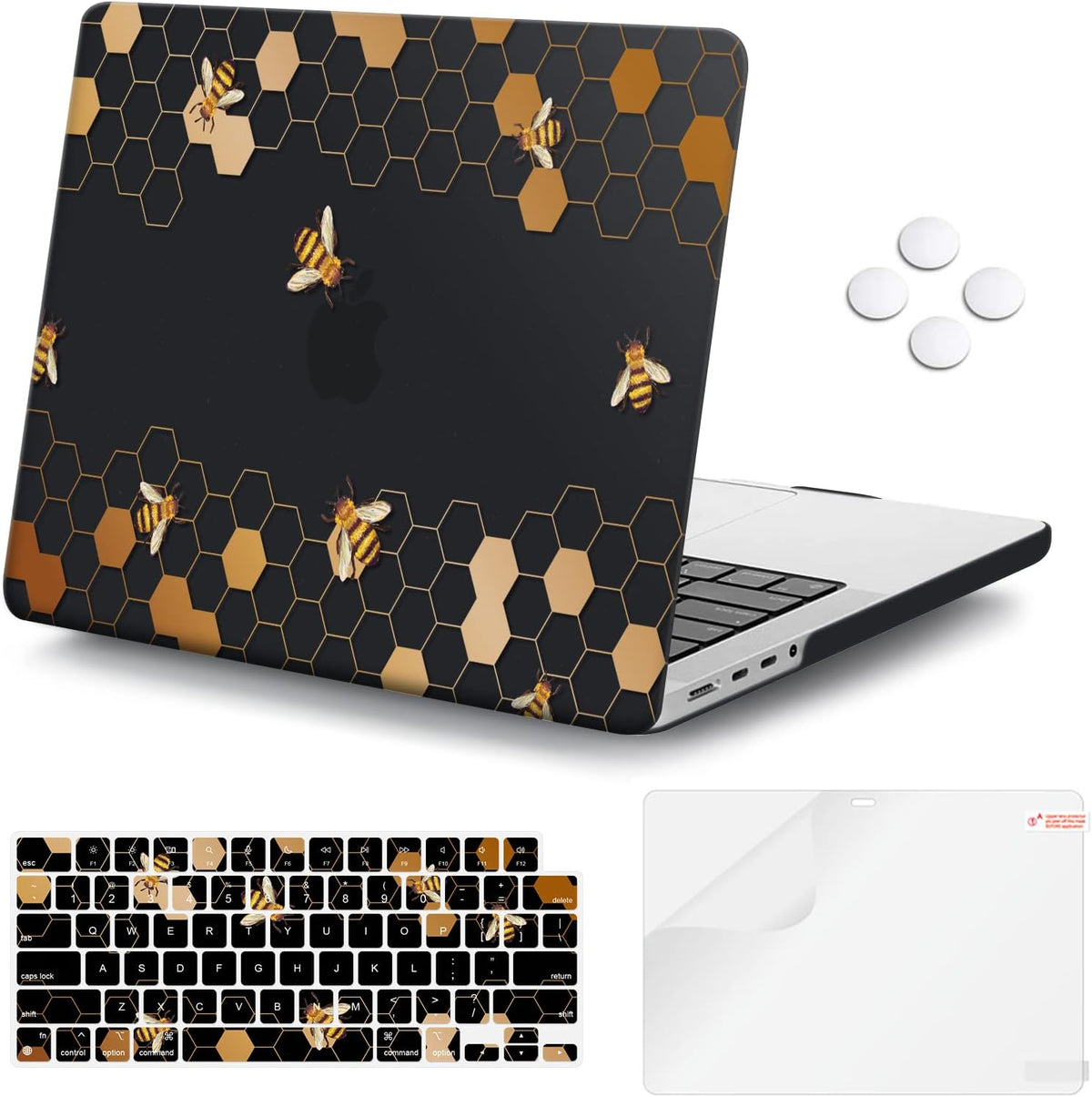 Slim Protective Cover for MacBook Pro 16 Inch 2019 Release A2141 - Nordic Marble L523