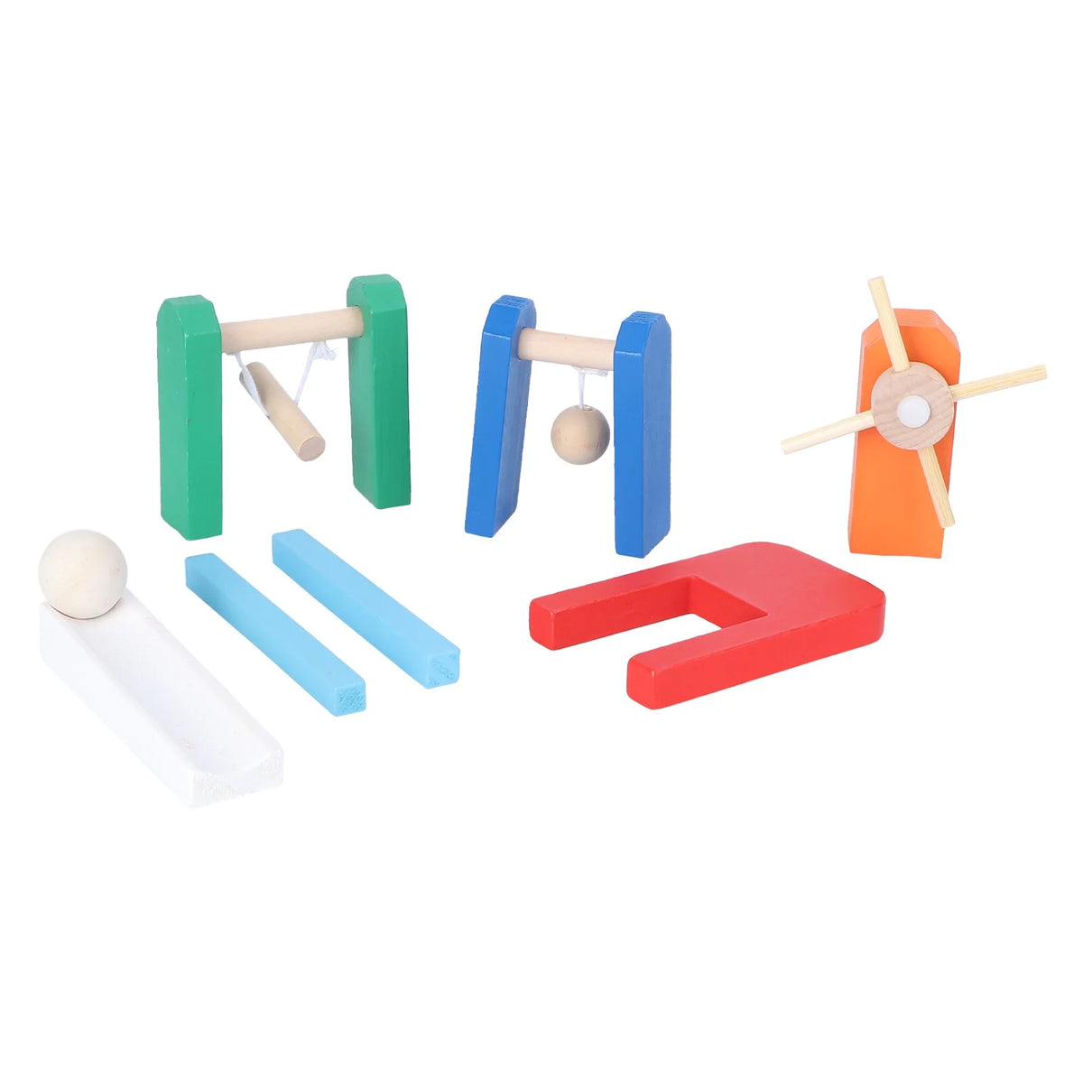 Wooden Domino Blocks Building Toy Educational Toys Z384