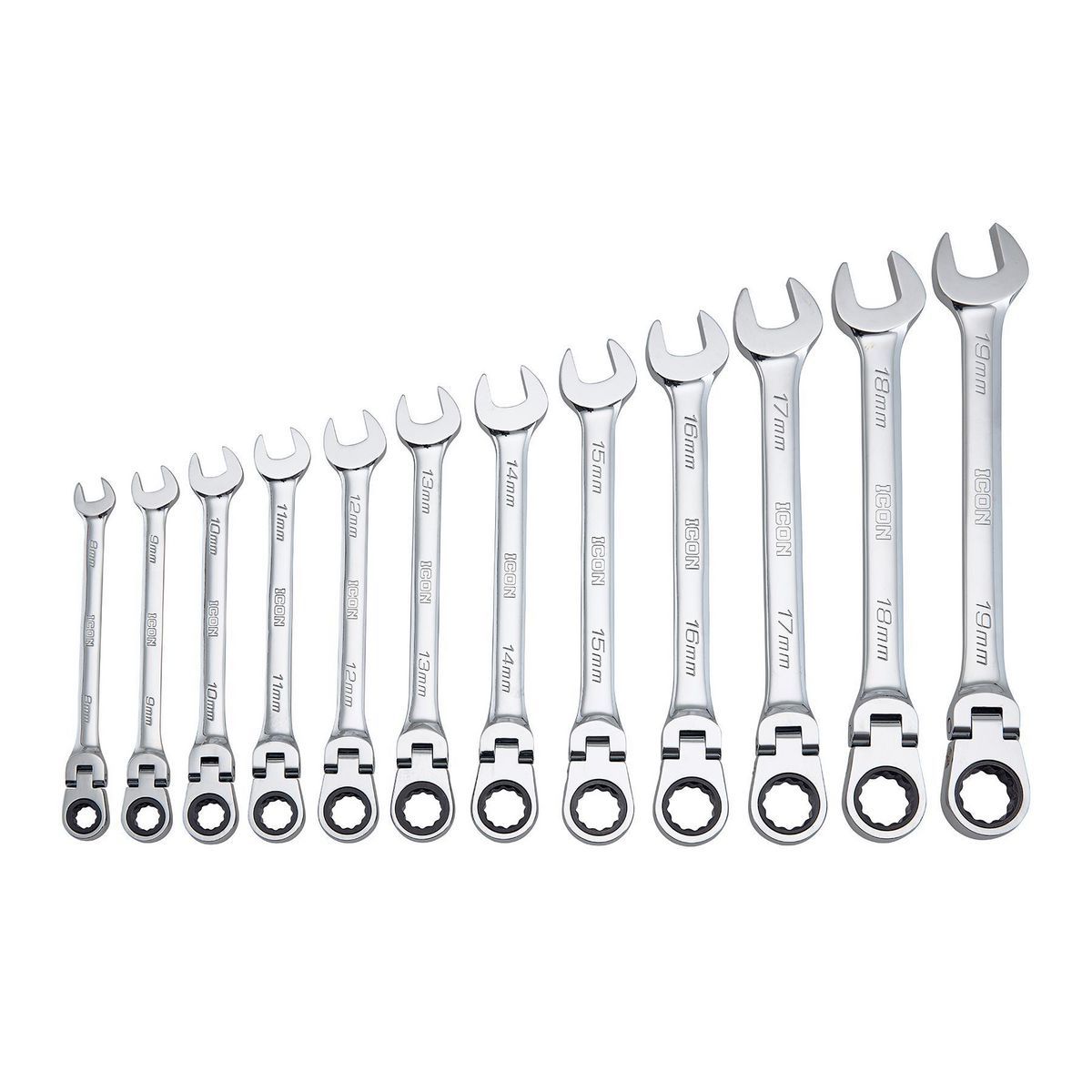12-Piece Metric Ratcheting Combination Wrench I971176