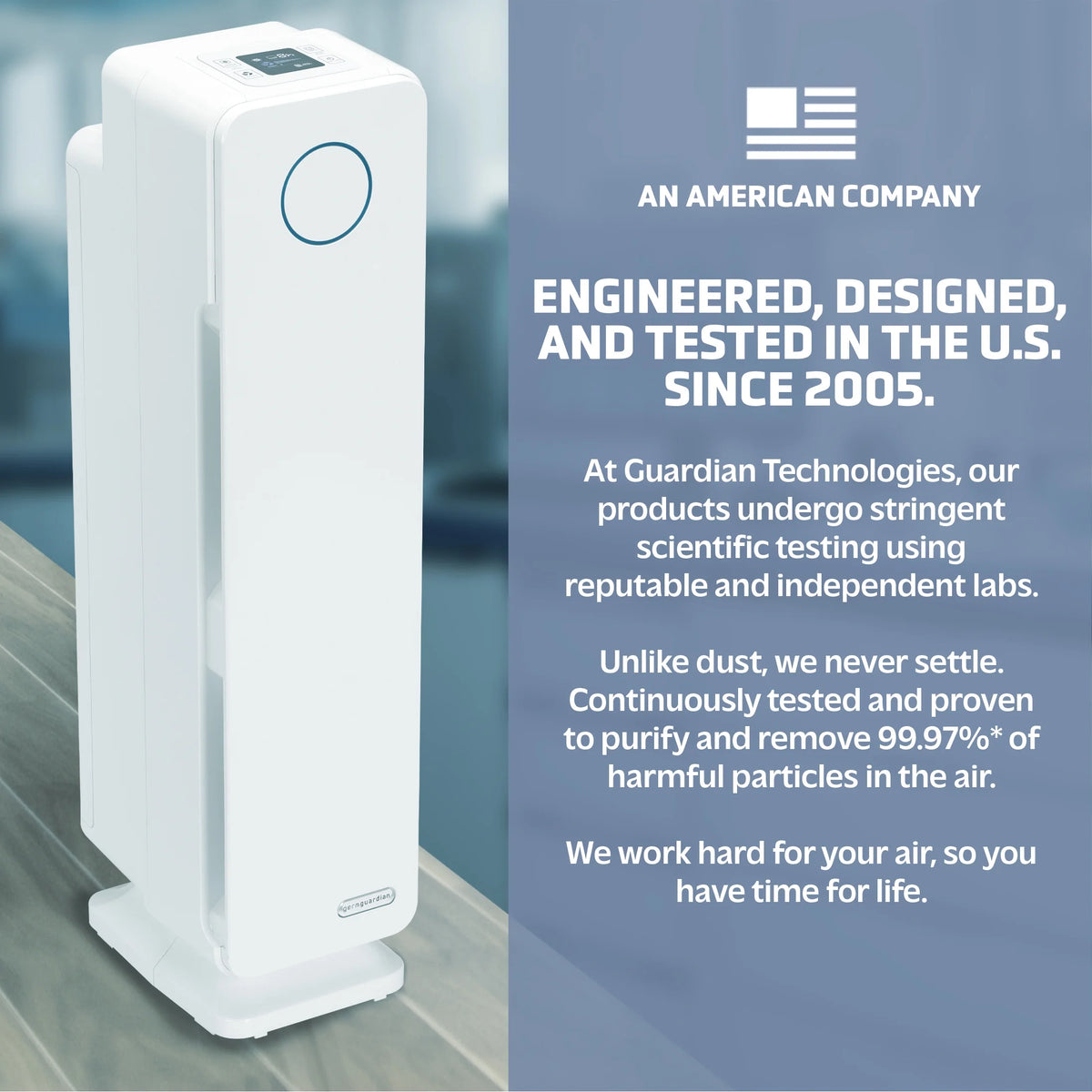 Tower Air Purifier with HEPA Filter E363