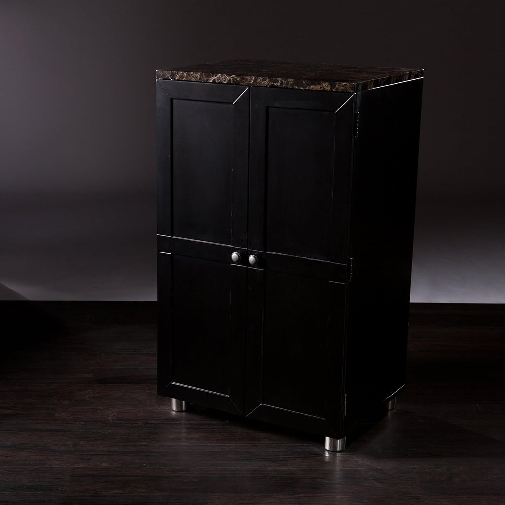 Black Bar Cabinet S692