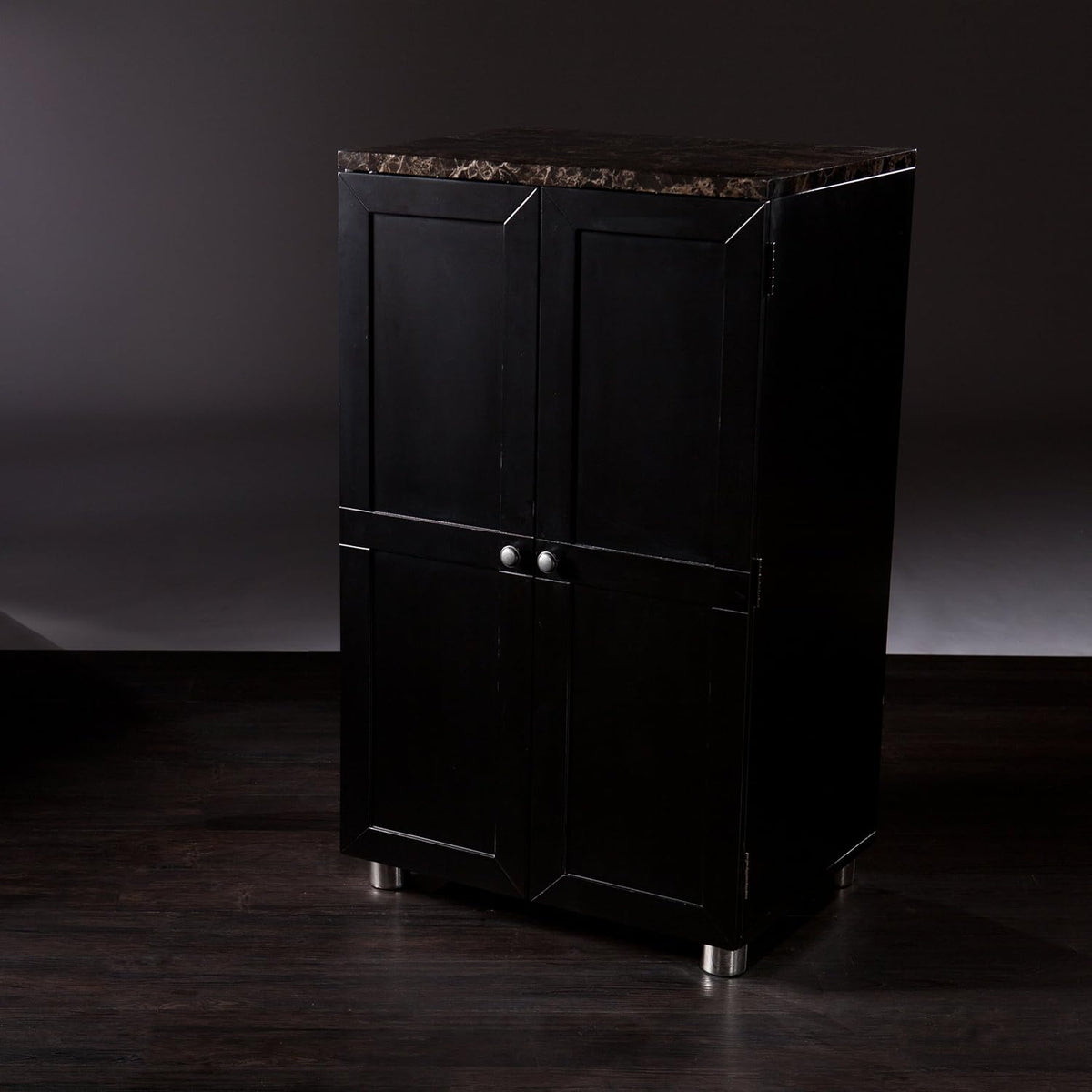 Black Bar Cabinet S692