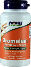 Bromelain 500mg 60 Capsules Pack of 2 B471189