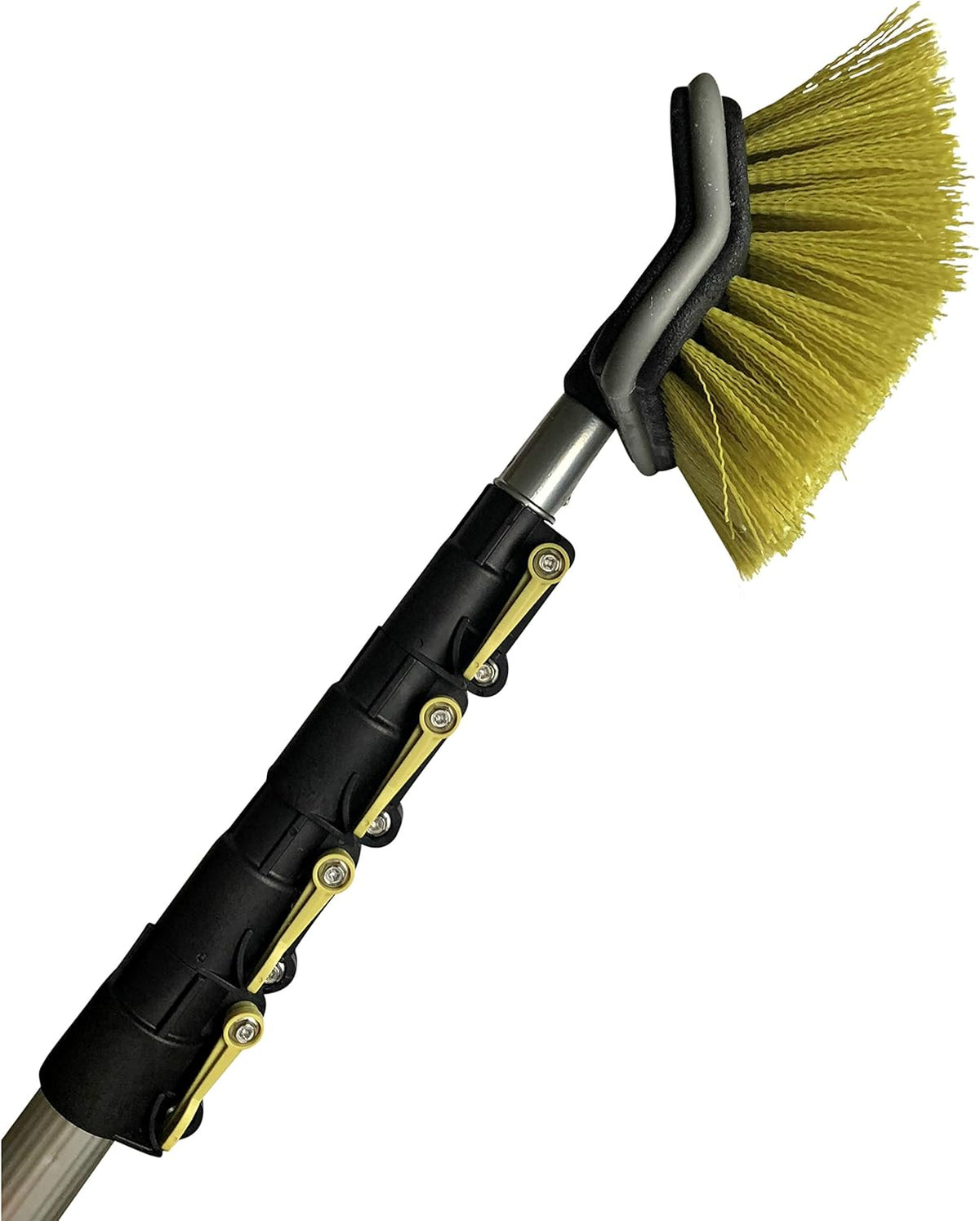 11 Inch Hard Bristle Deck Brush with Telescoping Pole Q547